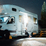Handxen RV Exterior Porch Light - Waterproof RV Porch Light - 5‘’ Inches RV Porch LED - 15W 900LM RV LED Light - 10-30V DC Ideal RV Light for Truck Trailer Unity Bus Automobile (6000K Nature White)