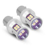 Handxen 9-30V Super Bright Low Power 1156 1141 BA15S LED Bulbs with Projector Replacement for Back Up Reverse Lights,Brake Light