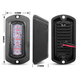 Handxen Flush Mount Navigation Light for Boat Marine Red and Green Set