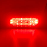 Handxen Trailer Brake Lights - Super Bright 6'' Inches 12V LED Trailer Submersible Brake Lights - Durable Trailer Lights - Ideal for RV Tractor Boat with Running Stop Function - Red (2 Pieces)