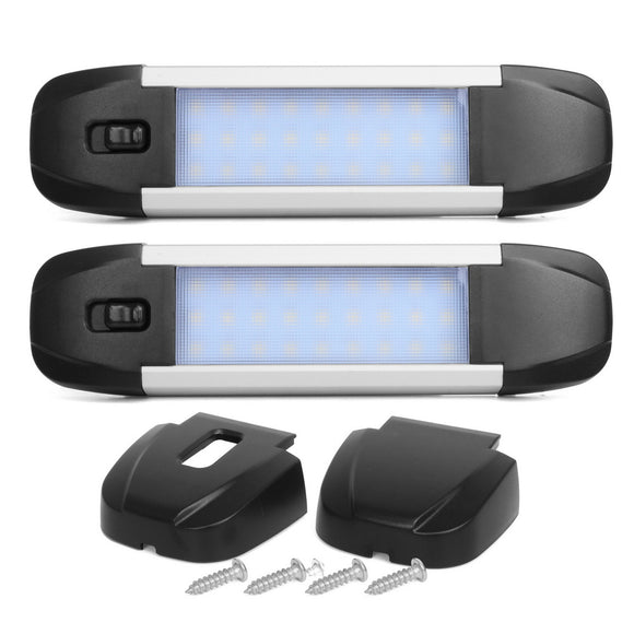 Handxen LED Car Cab Interior Reading Light Dome Vehicle Indoor Ceiling Lamp Auto Roof Lamp Car-styling For RV Truck