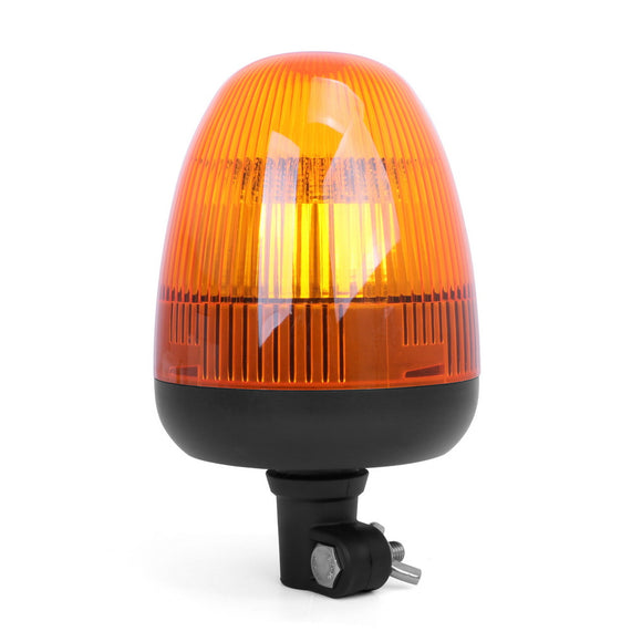 Handxen Compact Design Rotating LED Beacon Light for Tractor Truck 12V/24V DC (Amber)