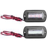 Handxen Flush Mount Navigation Light for Boat Marine Red and Green Set