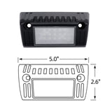 Handxen RV Exterior Porch Light - Waterproof RV Porch Light - 5‘’ Inches RV Porch LED - 15W 900LM RV LED Light - 10-30V DC Ideal RV Light for Truck Trailer Unity Bus Automobile (6000K Nature White)