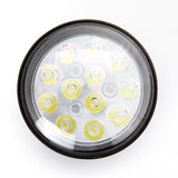 Handxen LED PAR36 Sealed Beam 4-1/2" Aviation Grade Landing Light White 2,100 Lumens Spot Angle For Aircraft  Boat Marine(Narrow Beam)