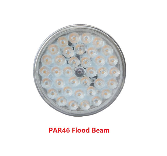 PAR46 LED Sealed Beam Replacement Work Light Xenon White 6000K(Eq 150W Incandescent lamp) Multipurpose Offroad Lamp Outdoor Lighting Landscape Lighting(Flood)
