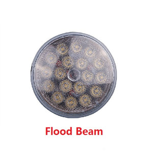 PAR36 LED Xenon White 6000K(Eq 100W Incandescent Iamp) Multipurpose Tractor Marine Boat Light Farming Industrial Offroad Lamp Outdoor Incandescent Landscape Lighting(Flood)