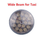 Handxen LED Sealed Beam PAR36 Aviation Grade Landing Light White 2,100 Lumens Spot Narrow Beam For Aircraft Marine Boat (Screw Terminal)