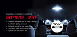 Handxen LED Car Cab Interior Reading Light Dome Vehicle Indoor Ceiling Lamp Auto Roof Lamp Car-styling For RV Truck