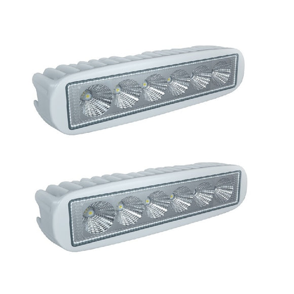 Handxen Boat Deck Light - LED 18W 1600 Lumen Spreader - Long Lasting - Flood Marine-Grade T-Top Boat Deck Lights - Extremely Bright - Durable Quality - Ideal for Marine Boats Cars Trucks